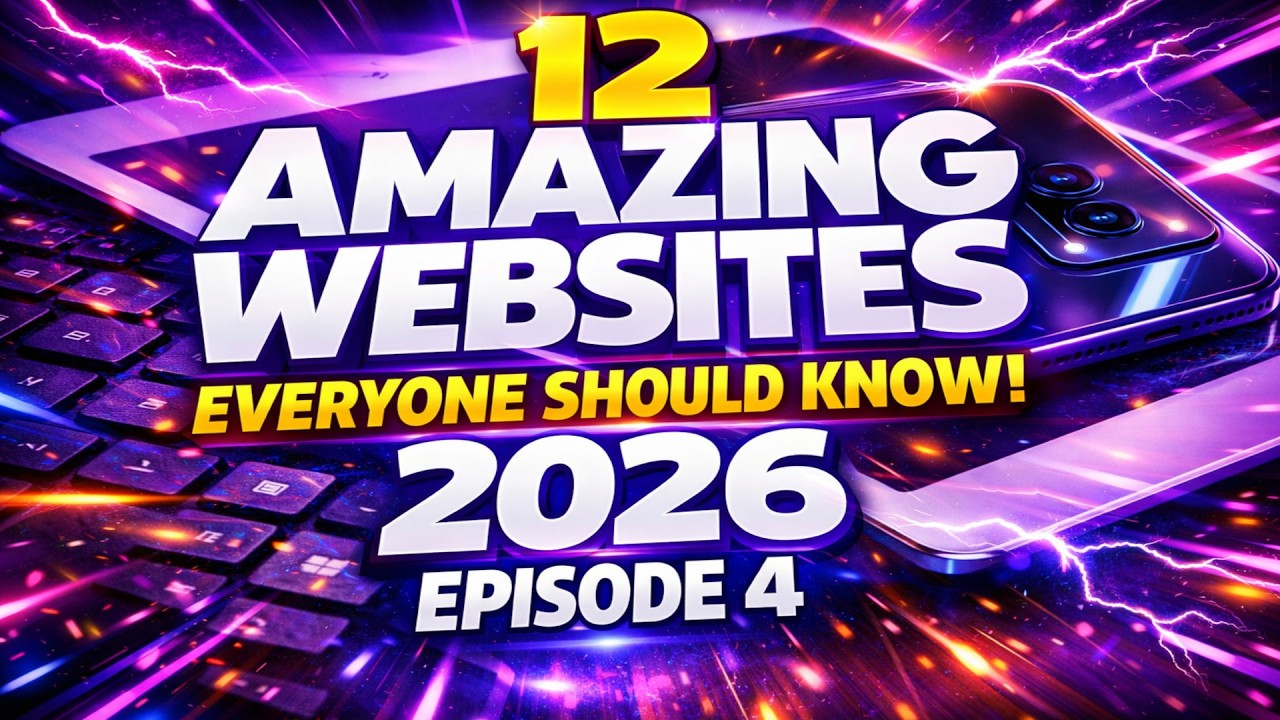 12 Amazing Websites Everyone Should Know! Episode 4 (2026)