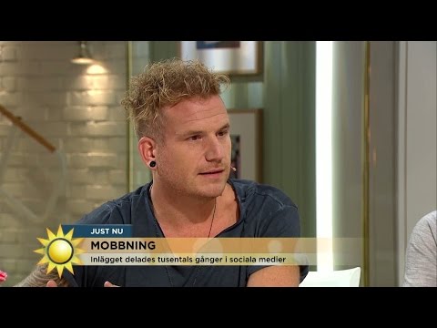 Mobbning: "Även om det är tufft kan det bli väldigt bra"  - Nyhetsmorgon (TV4)