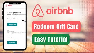 How to Redeem Gift Card Airbnb !