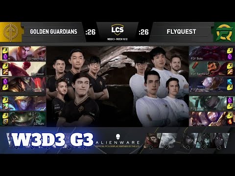 Golden Guardians vs FlyQuest | Week 3 Day 3 S10 LCS Summer 2020 | GG vs FLY W3D3