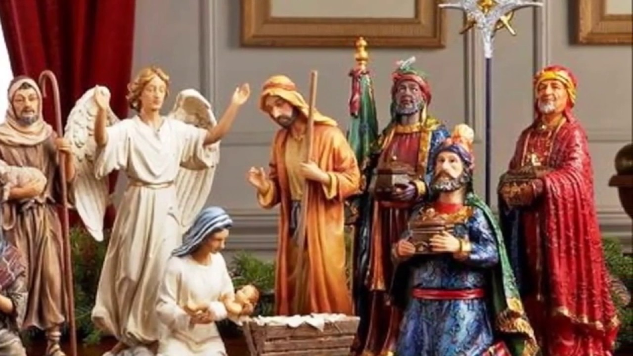 Watch video Three Kings Gifts 14 Piece The Real Life Nativity, 7 Inch Now Three Kings Gifts 14 Piece The Real Life Nativity, 7 Inch