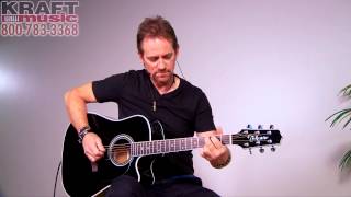 Video thumbnail for Kraft Music - Takamine EF341SC Acoustic Electric Guitar Demo with Brad Davis by Kraft Music