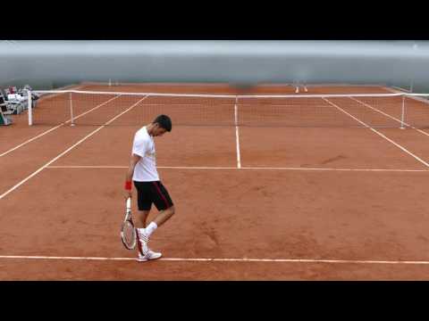Novak Djokovic Practice RG 2016