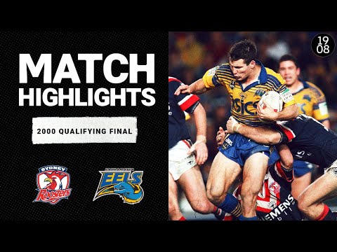 Sydney Roosters v Parramatta Eels | 2000 Qualifying Final | Classic Match Highlights | NRL