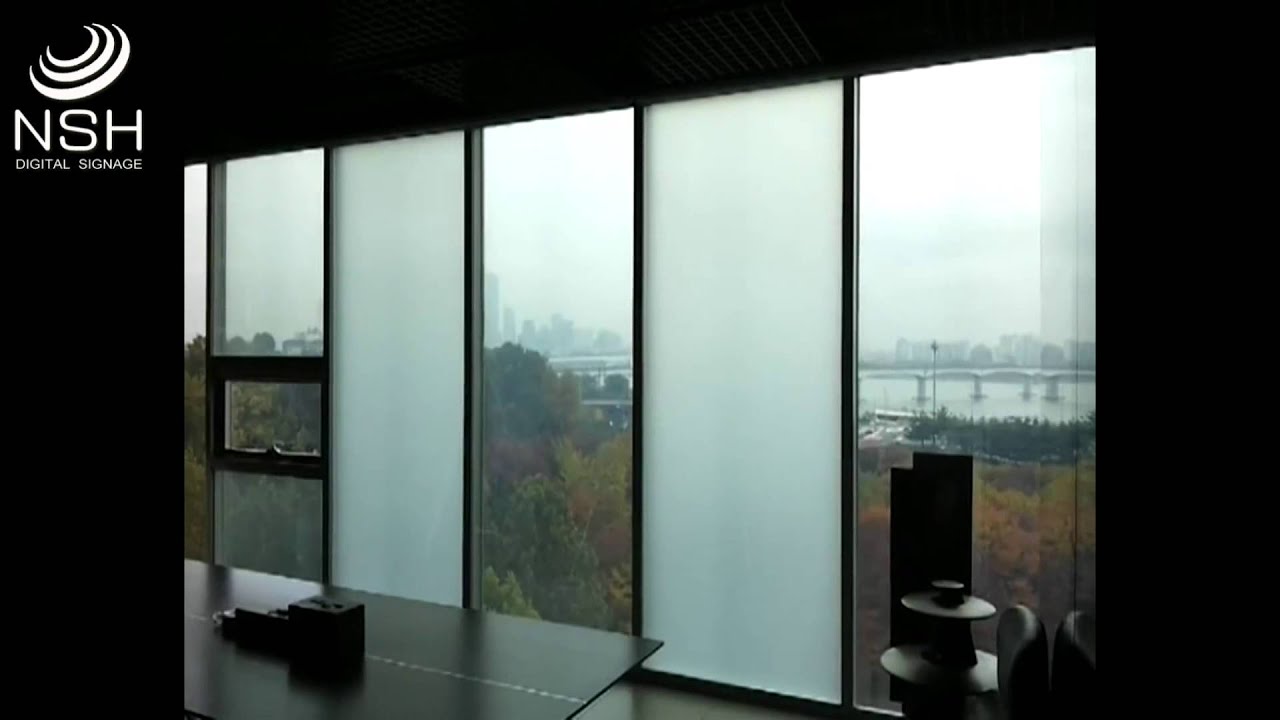 Cristal inteligente (Magic Foil) Transparente/Opaco