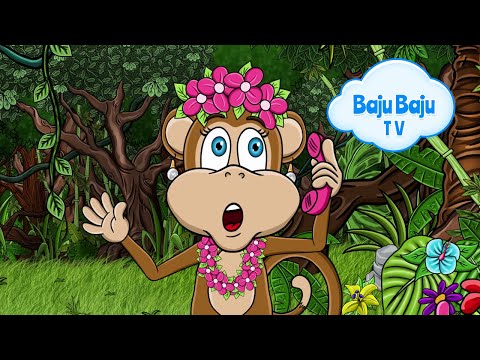 🎵 Pięć Małpek - Wesoła Piosenka dla Dzieci na kanale bajubajuTV! 🌟🎶