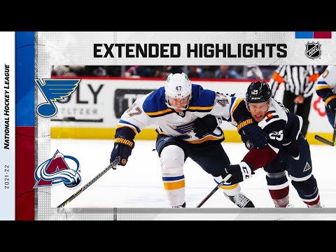 St. Louis Blues vs Colorado Avalanche Oct 16, 2021 HIGHLIGHTS