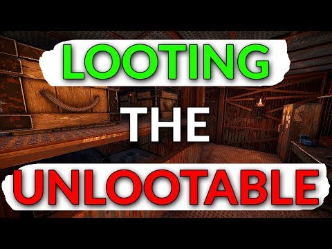 RUST: Looting the Unlootable WITHOUT Booms!