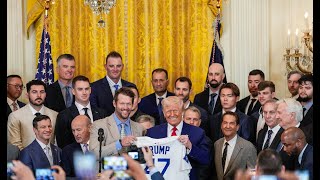 トランプ大統領が2024年ワールドシリーズ覇者ロサンゼルス・ドジャースをホワイトハウスに招待