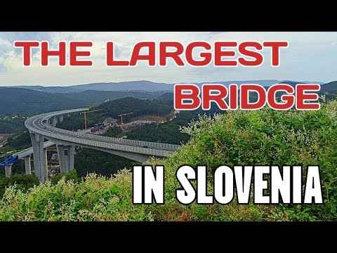 A maior ponte da Eslovênia 4K