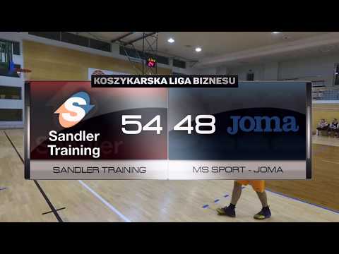 Sandler Training vs MS Sport - JOMA - XI kolejka - II Liga Warszawa - Koszykarska Liga Biznesu