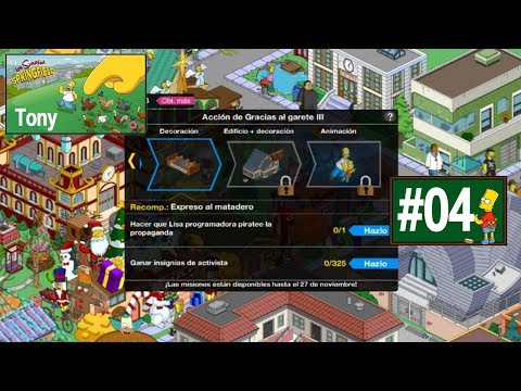 Los Simpson Springfield "Accion de Gracias'17, Cap. 4 - Expreso al matadero" por Tony