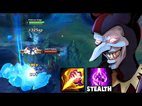 Shaco Level 1 Invade with Teleport is pretty INSANE. (Perma Invade Strategy)