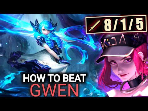 This is How you BEAT a 1v2 lane with Akali Top - Akali vs Gwen (Full gameplay)  | Care4Dash