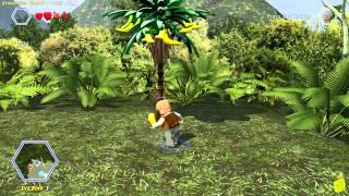 Lego Jurassic World: Gyrosphere Valley FREE ROAM (All Collectibles) - HTG