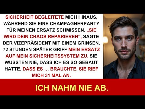 Mein Chef Hat Mich Gefeuert, Ohne Zu Wissen, Dass Mir 85 % Der Firma Gehören