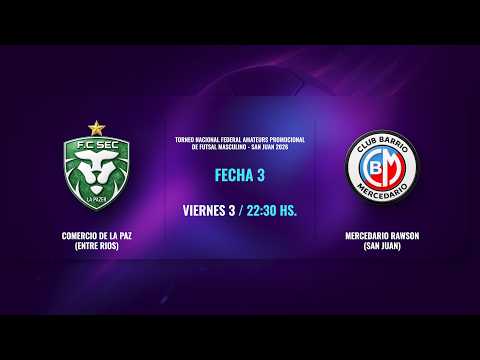 TFAM Futsal - San Juan 2026 - F2 - SEC La Paz (Entre Ríos) vs Barrios De Pie (San Juan)