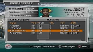Madden 07 (PS2) Player Ratings: Maurice Jones-Drew