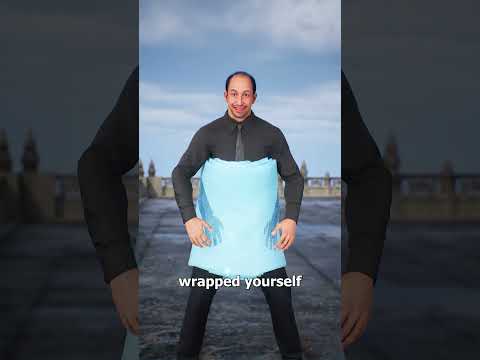 Surviving A Fall With Bubble Wrap 🤔