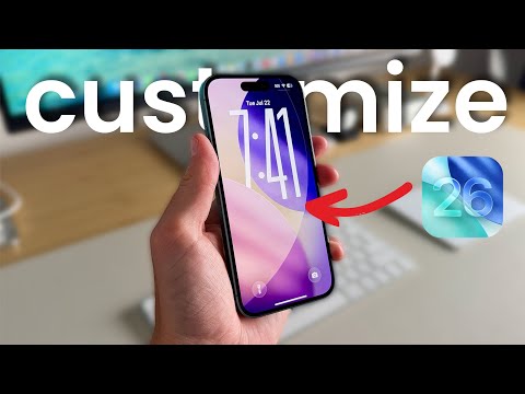 Ultimate Guide for Homescreen Customization in iOS 26!