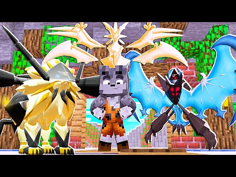 Minecraft : PRIMAL POKÉMON - PRIMEIRA FUSÃO DA LUNALA E SOLGALEO E NECROZMA! ULTRA NECROZMA FEITO #9