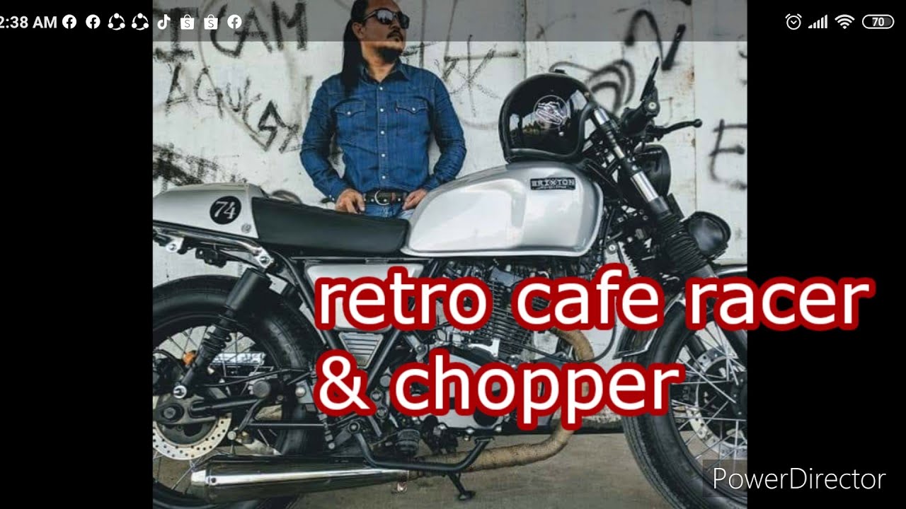 RETRO CAFE RACER CHOPPER....