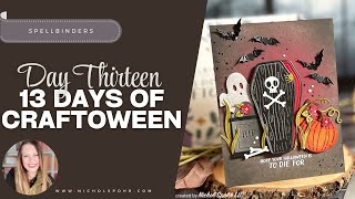 Spooky Coffin Card for Craftoween Day 13!