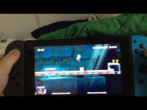 Koopa Troopa Cave from Mario 3D World recreated in Mario Maker 2