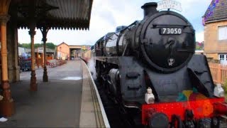 preview picture of video 'Nene Valley Railway Vintage Steam Weekend 2012 (14-15 July 2012)'