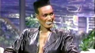 Grace Jones On Johnny Carson - 1985 video