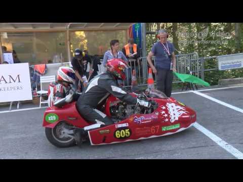 EXTREMELY LOUD Vintage Classic Motorbikes and Sidecars at Hillclimb Bergrennen Gurnigel 2016