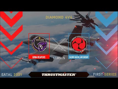 DCS World SATAL 2021 : Grim Reapers vs 343rd Naval Air Group Supercut ( Diamond 4v4 )