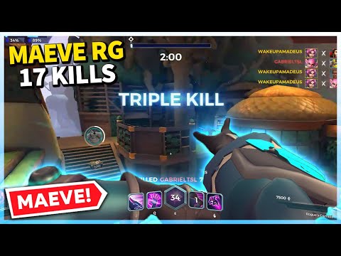 MAEVE FAST 17 KILLS ROGUE'S GAMBIT | Paladins Gameplay