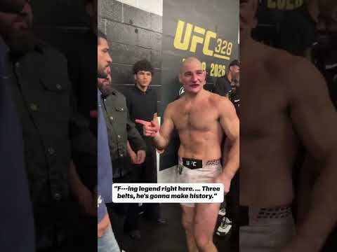 Sean Strickland had high praise for Alex Pereira after his #UFC328 win‼️