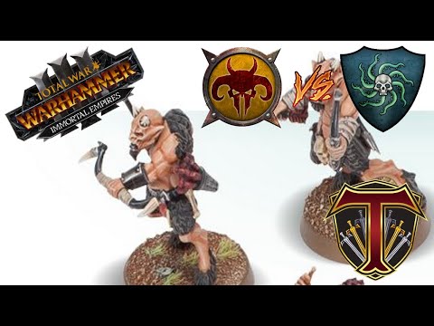The UNGOR RAIDER AMBUSH | Beastmen vs Vampire Coast - Total War Warhammer 3