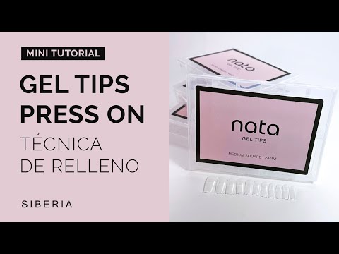 💅 GEL TIPS NAILS – técnica de RELLENO – uñas de gel