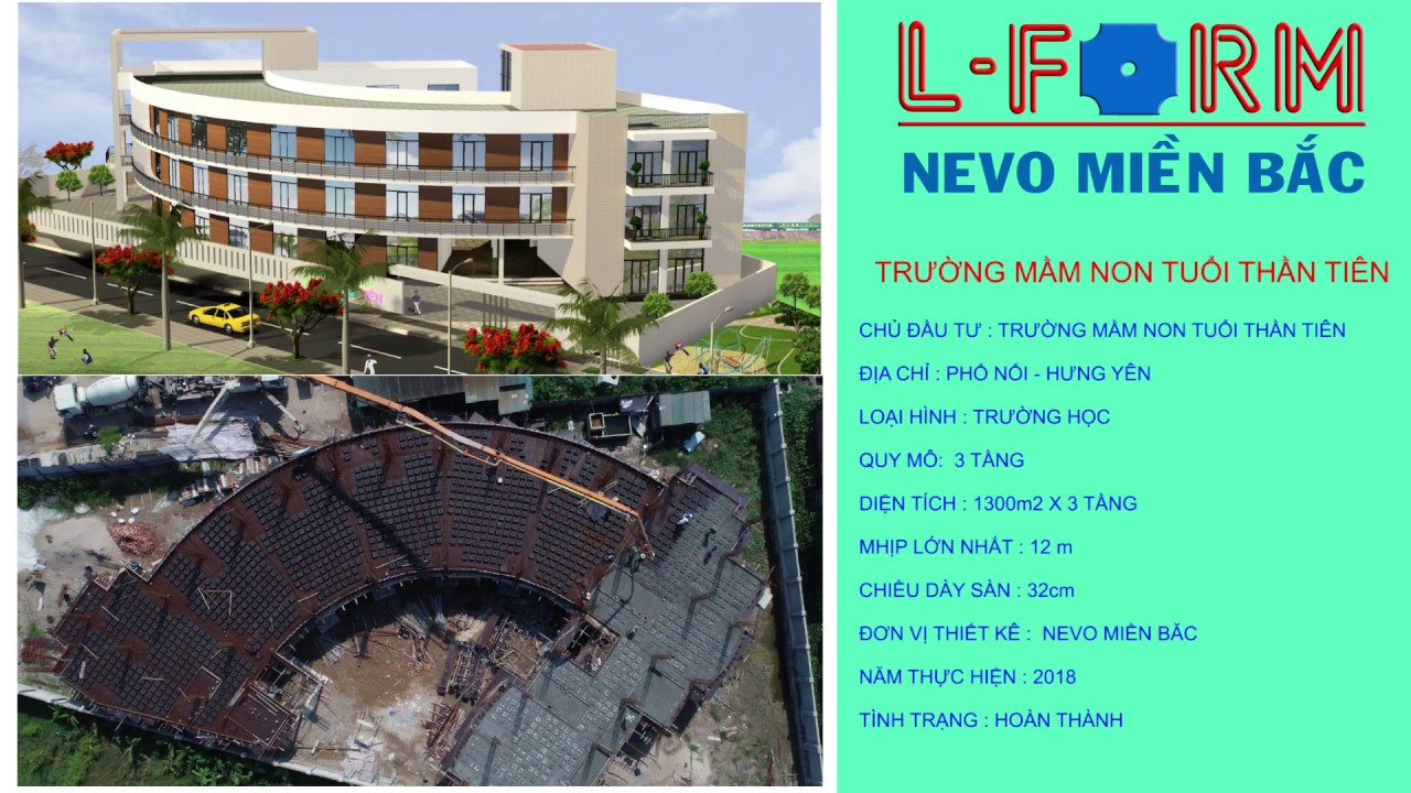 [DỰ ÁN] TRƯỜNG MẦM NON TUỔI THẦN TIÊN - SÀN PHẲNG LFORM NEW-NEVO