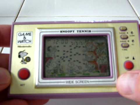 Snoopy Tennis Game Boy