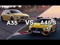 Mercedes AMG Drag Race Mercedes AMG A35 Vs Mercedes AMG A45 S