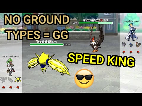 You Can't Outspeed Regieleki! (Pokemon Showdown Random Battles) (High Ladder)