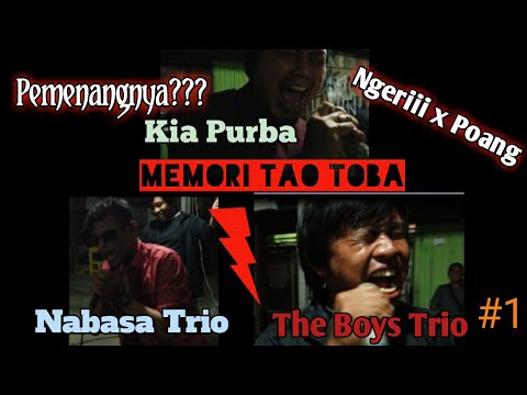 MEMORY TAO TOBA - Suara 3 Nabasa, The boys trio ,Kia purba Mengemparkan PBB (pemuda Batak Bernyanyi)