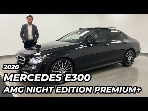 2020 Mercedes E300 AMG Line Night Edition Premium Plus