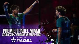 Stupaczuk/Yanguas vs Esbri/Ruiz | HIGHLIGHTS Premier Padel - Miami P1 2026 | 03/26/2026 | beIN SPORT
