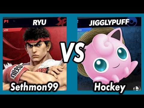 Vortex Smash Weekly Losers Round 3 9/1/21 - Hockey (Jigglypuff) VS Sethmon99 (Ryu)