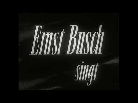 Ernst Busch singt:  Einheitsfrontlied, mit einem Auftritt von Hanns Eisler