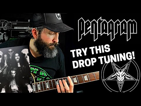 Doom Metal Guitar - The Drop Tuning You’ve Never Tried | Pentagram All Your Sins TAB