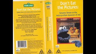 Sesame Street Home Video Don&#39;t Eat the Pictures Sesame Street At The Metropolitan Museum of Art