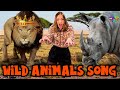 Wild Animals Song For Children African Big 5 Song For Kids English Song For Students
