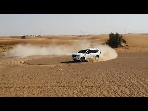 2023 LAND CRUISER PRADO DRIFTING ON SAND. #prado #toyota #offroad