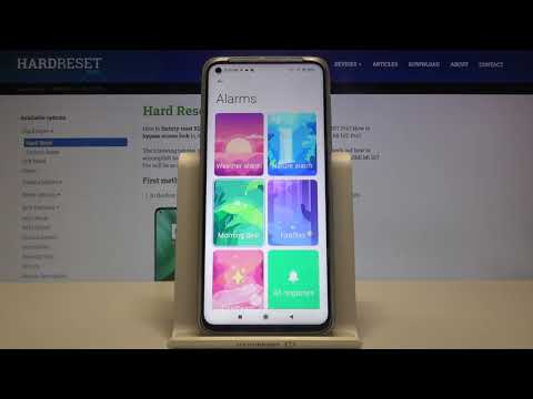 How to Set Up Alarm Clock on XIAOMI Mi 10T Pro – Alarm Settings